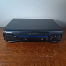 Panasonic VCR VHS Player Recorder PV-V4522 4 Head Hi-Fi Omnivision No Remote