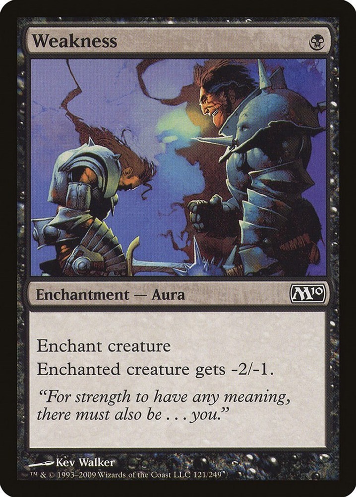 Weakness Magic 2010 (M10) 121 LP