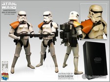 HOT 1/6 Medicom Toys RAH Star Wars Sandtrooper 30th anniv. Celebration Exclusive