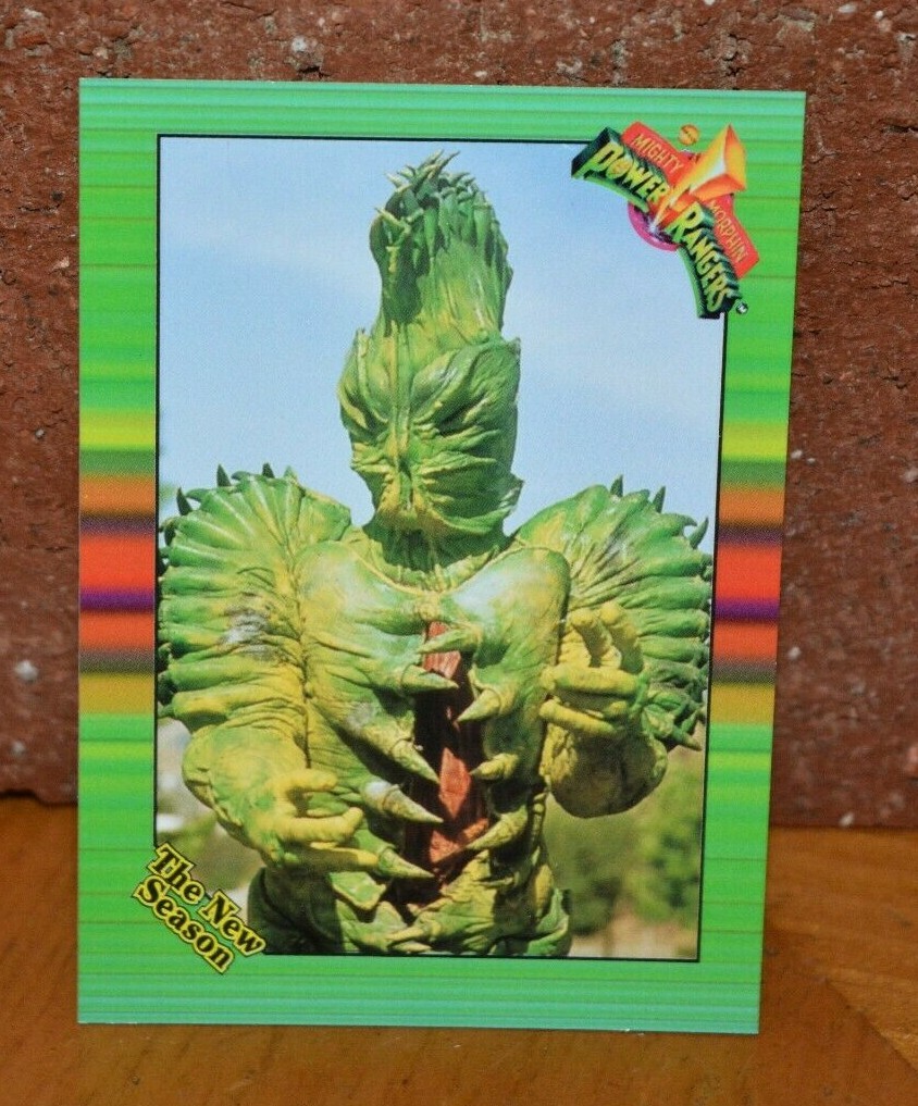 MIGHTY MORPHIN POWER RANGERS TRADING CARD: THE INVENUSABLE FLY