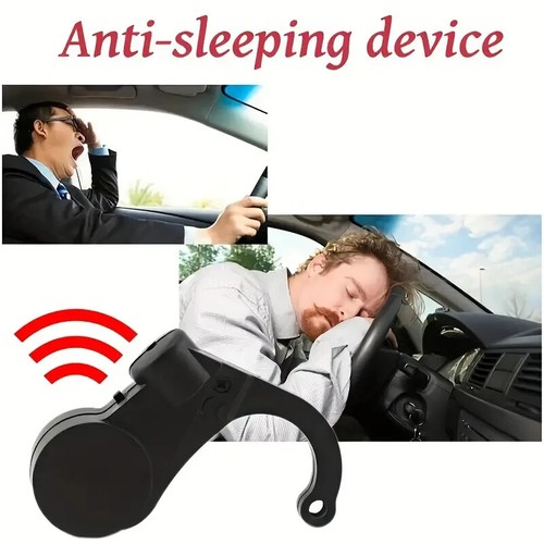 Black Driver Anti Sleep Reminder Car Safe Driving Sleep Device Alarm New O19C