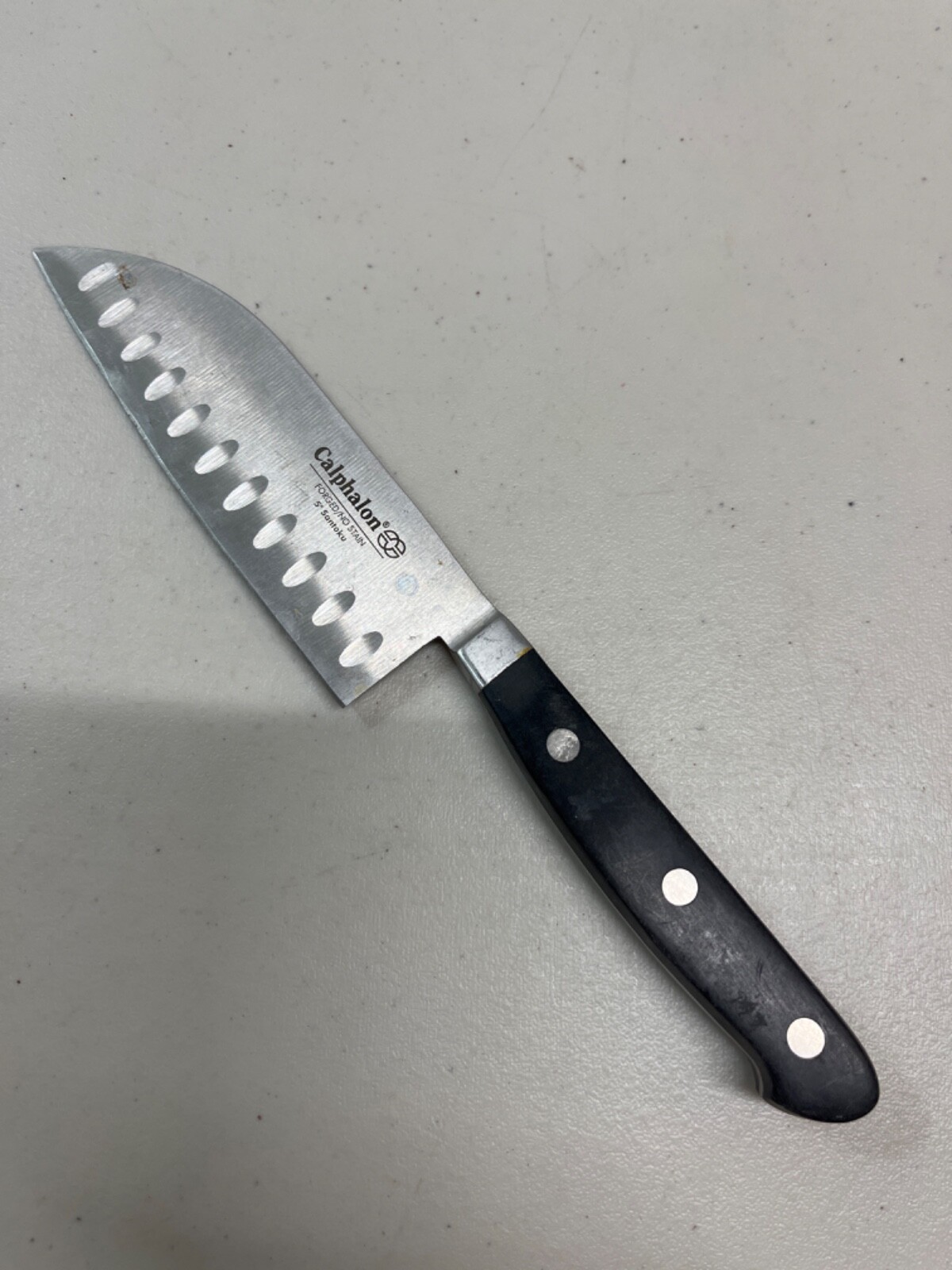 Calphalon 5" Santoku Knife No Stain eBay