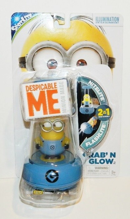 Despicable Me Minion Dave Figure Grab N Glow NiteLite Flashlite