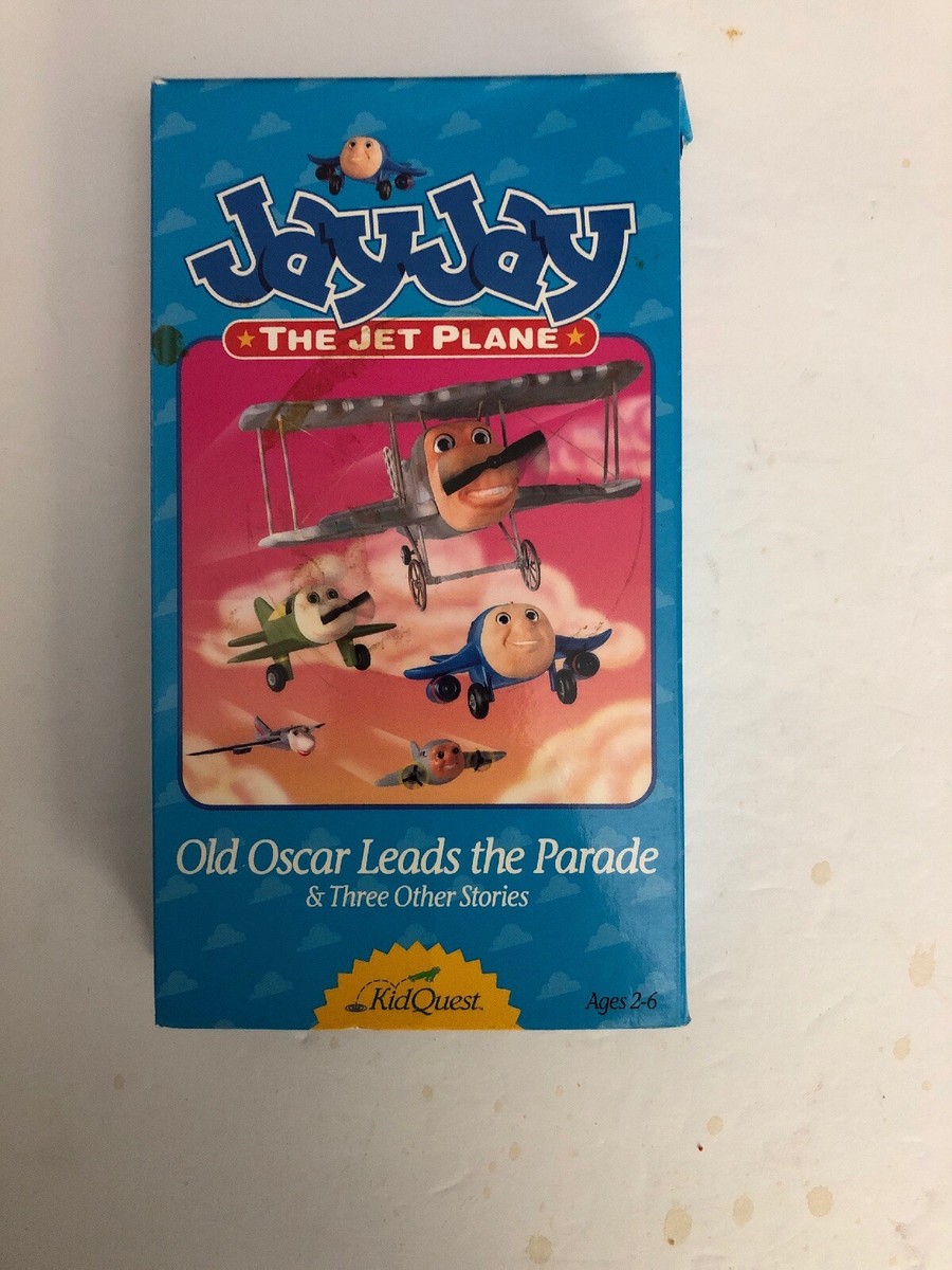 Jay Jay the Jet Plane OLD OSCAR LEADS THE PARADE(VHS 1995)TESTED
