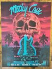 Motley Crue Official Tour Poster Hard Rock Live Hollywood, Fl 3/12/2023