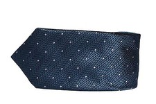 John W. Nordstrom 100 Silk Tie Teal Silver Navy 58" L 3" W L63207