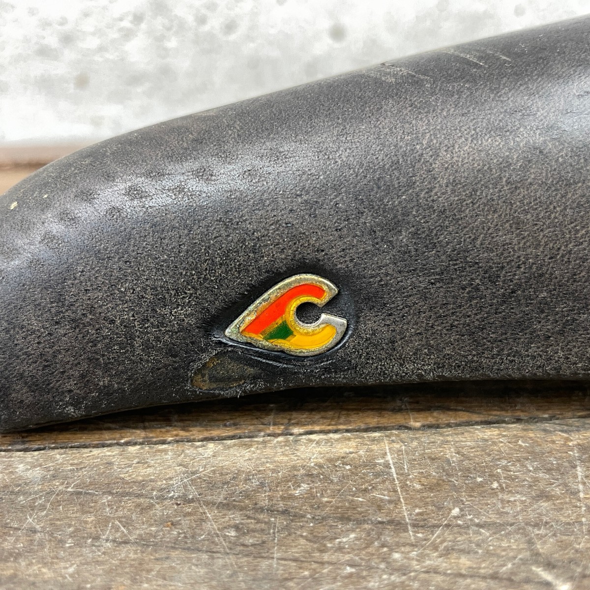 Vintage Cinelli Volare SLX Seat Saddle 80s Black Lightning