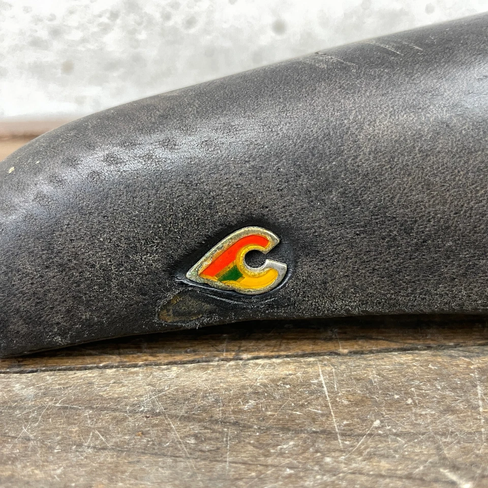 Sillín perforado vintage Cinelli Volare SLX Seat años 80 Black Lightning BMX Foto 4 de 4