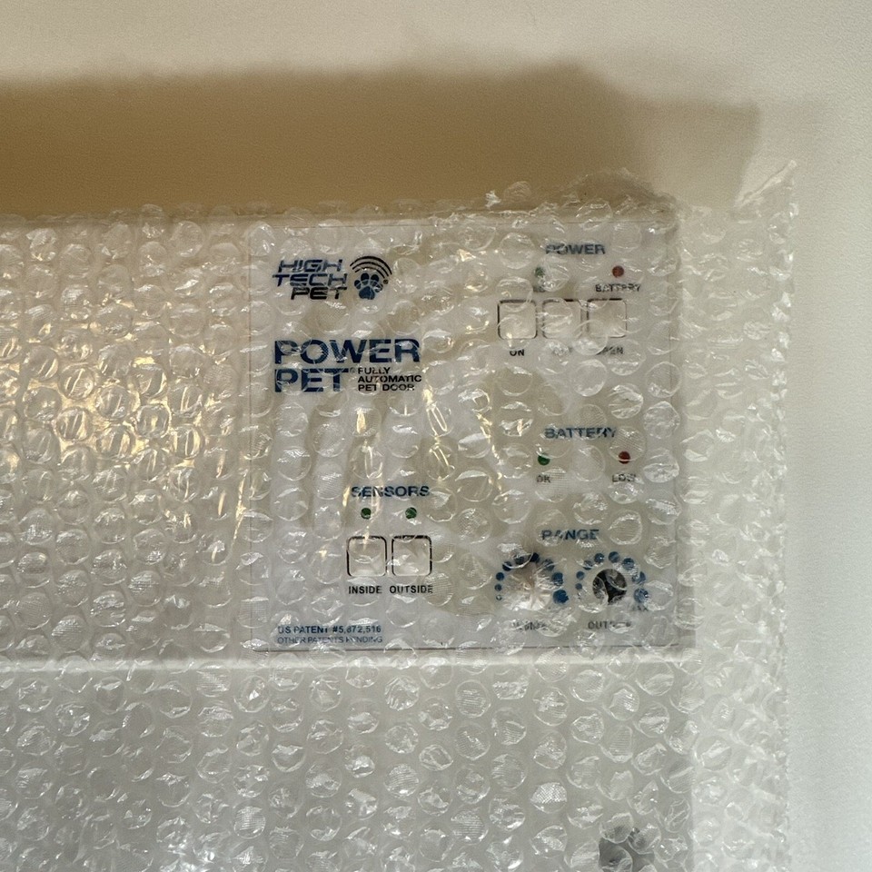 High Tech Power Pet Large Electronic Pet Door PX2 NOB Fast Secure