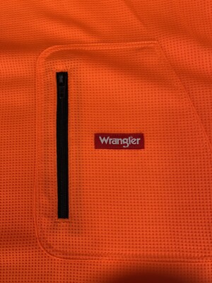 Wrangler Workwear Men's Size XL Moisture Wicking Waffle Thermal