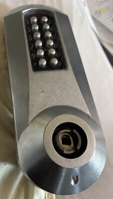 Kaba Pushbutton Cylindrical Lever Lock Incomplete  See Pics