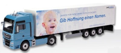 CONRAD - MAN TGX XXL 4x2 Euro 6 with Trailer 3 Axles JOSE CARRERAS - 1/50 - C...