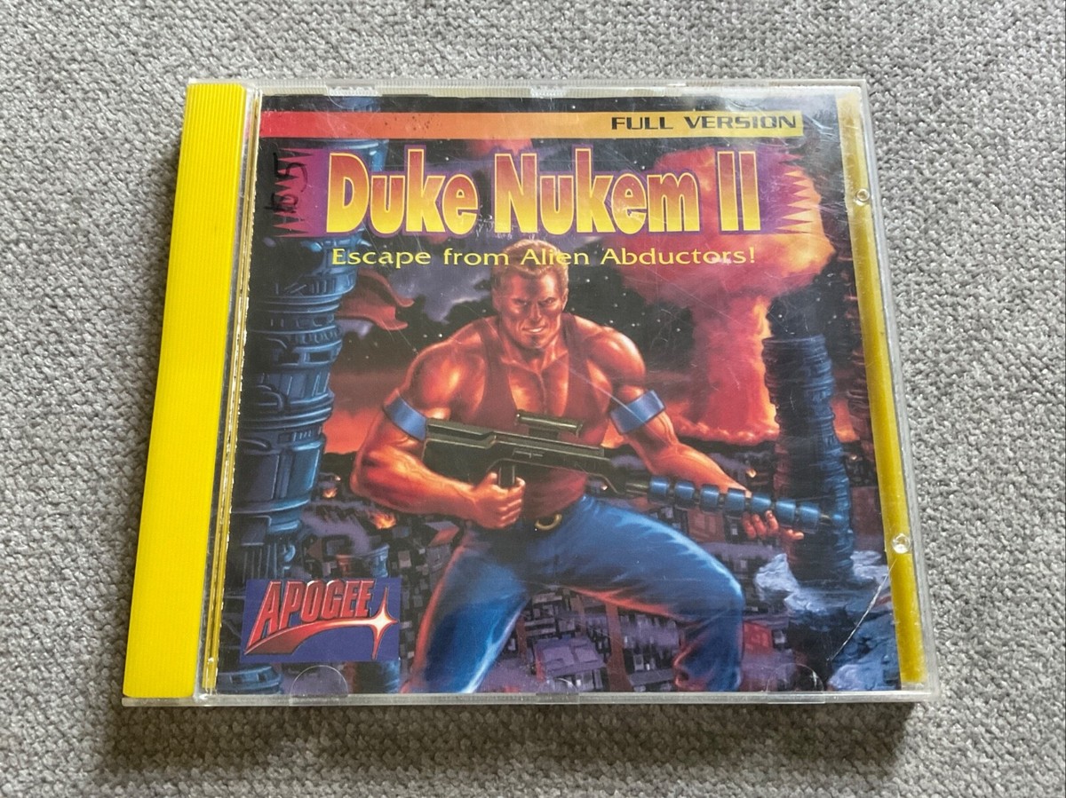 Duke Nukem II PC Game Full Version CD Rom 1994 Vintage