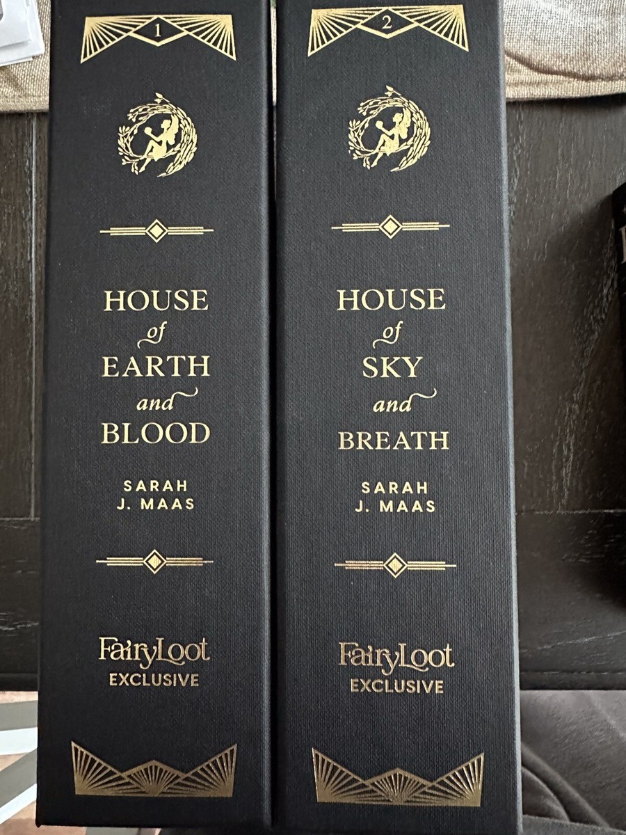 FairyLoot Exclusive Crescent City Set - Sarah J. Maas | eBay