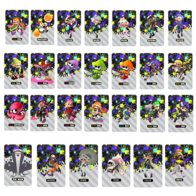 27pcs/set NFC Cards NFC Tag Splatoon 3 Game Card Octoling Octopus For Switch | eBay 27pcs/set NFC Cards NFC Tag Splatoon 3 Game Card Octoling Octopus For Switch | eBay