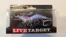 Live Target Hybrid Shrimp "White Shrimp"  New in Box 4" 1/2oz