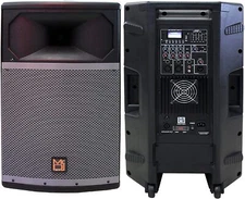 MR DJ PRO115BT PRO PA DJ 15â€ Powered/Active DJ PA Multipurpose Live Sound