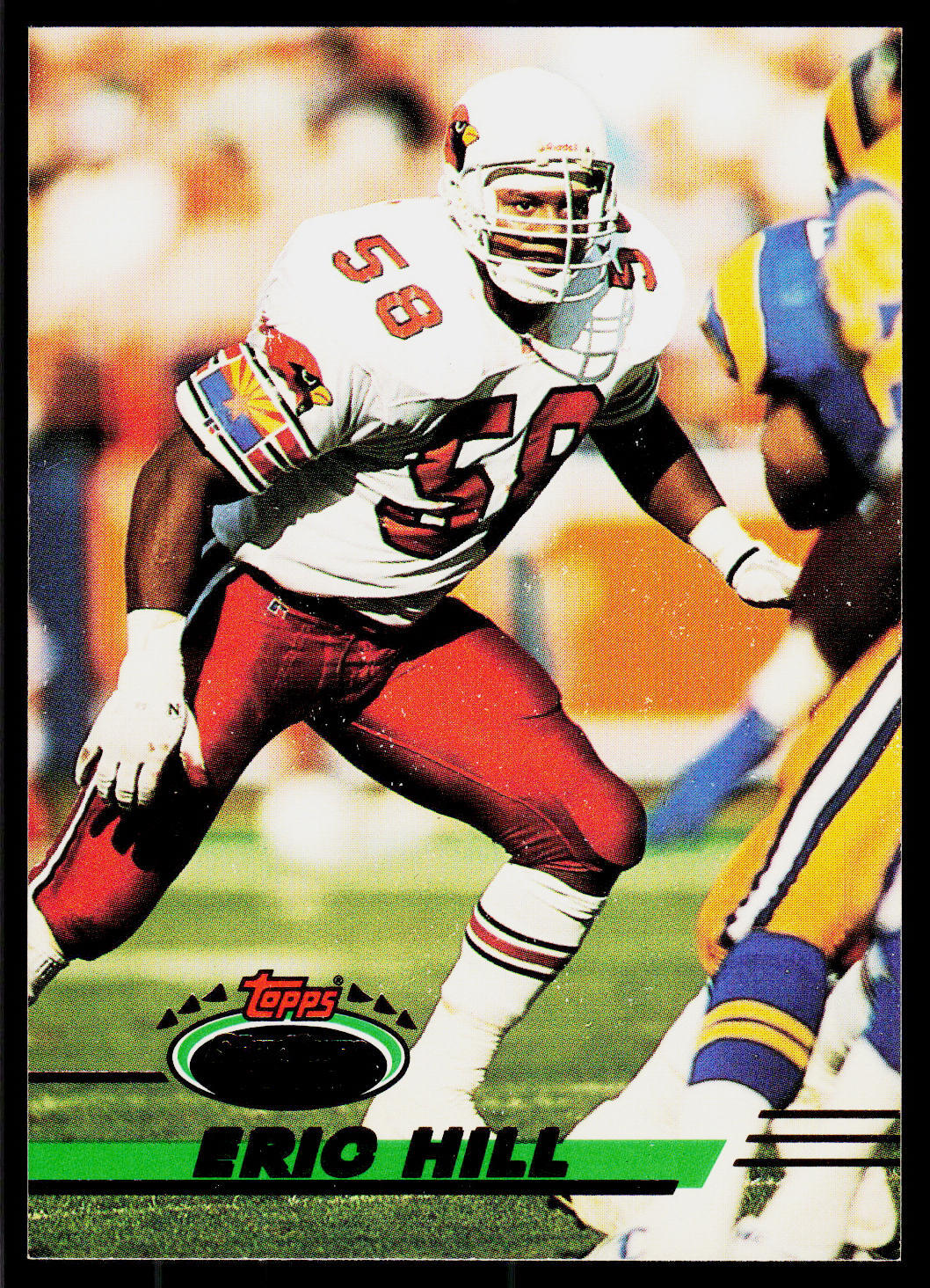 Eric Hill, 1993 Stadium Club, #487, Phoenix Cardinals,
