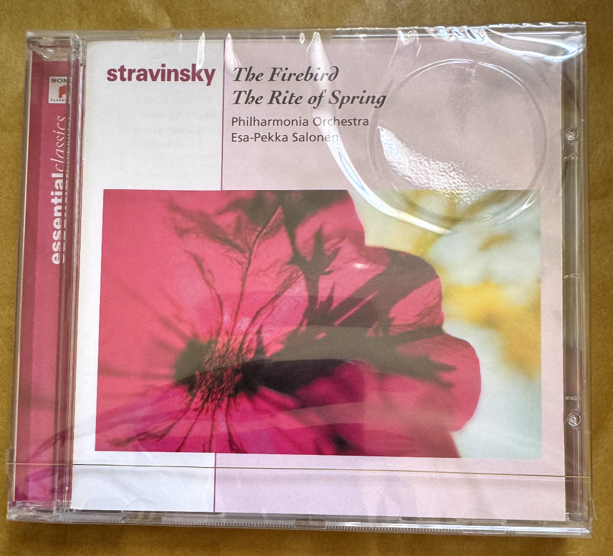 Stravinsky: The Firebird; The Rite of Spring  Esa-Pekka Salonen NEW SEALED CD