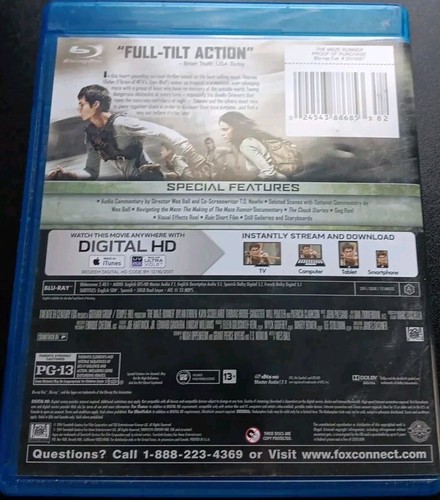 THE MAZE RUNNER - DVD + BLU-RAY - Picture 2 of 6