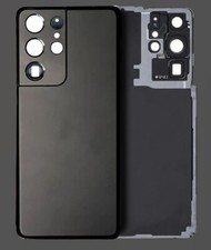 Back Glass Cover replacement for Samsung S21 Ultra  Camera Lens  Battery Cover