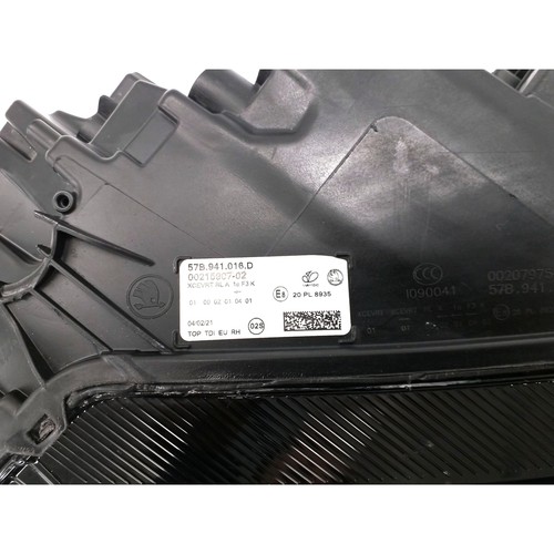 Faro derecho KODA KAROQ NU7 2017 - on VOll LED 57B941016D - Imagen 6 de 6