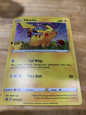 2021 pikachu pokemon card 58/102 (2021) Gold Metal CGC 9.5 SWSH141 / Promo Card Type / HP / Stage Pokemon 2021 S8a 25th Anniversary