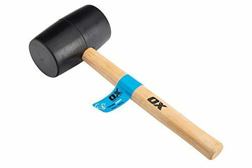 B&Q - Ox Trade Black Rubber Mallet32Oz / 907G - Image 2