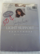 NEW SEALED VTG Jacklyn Smith Pantyhose Size E Soft Beige Light Control Sandalfoo