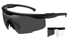 WILEY X WX VAPOR SUNGLASSES SMOKE GREY & CLEAR LENS