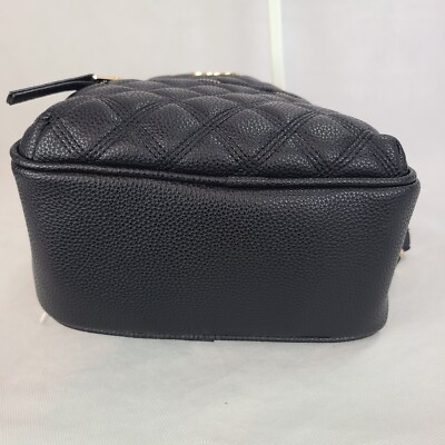 New DAISY FUENTES Black Diamond Quilted Backpack Handbag $88  display picture 3