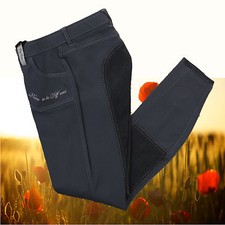 Kids Breeches Easy Rider Sphinix, Full Seat, Graphite