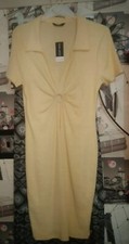 Select Size 16 Yellow Bodycon Dress