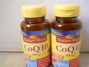 Nature Made CoQ10 100mg 40 each Naturally Orange Softgels ...