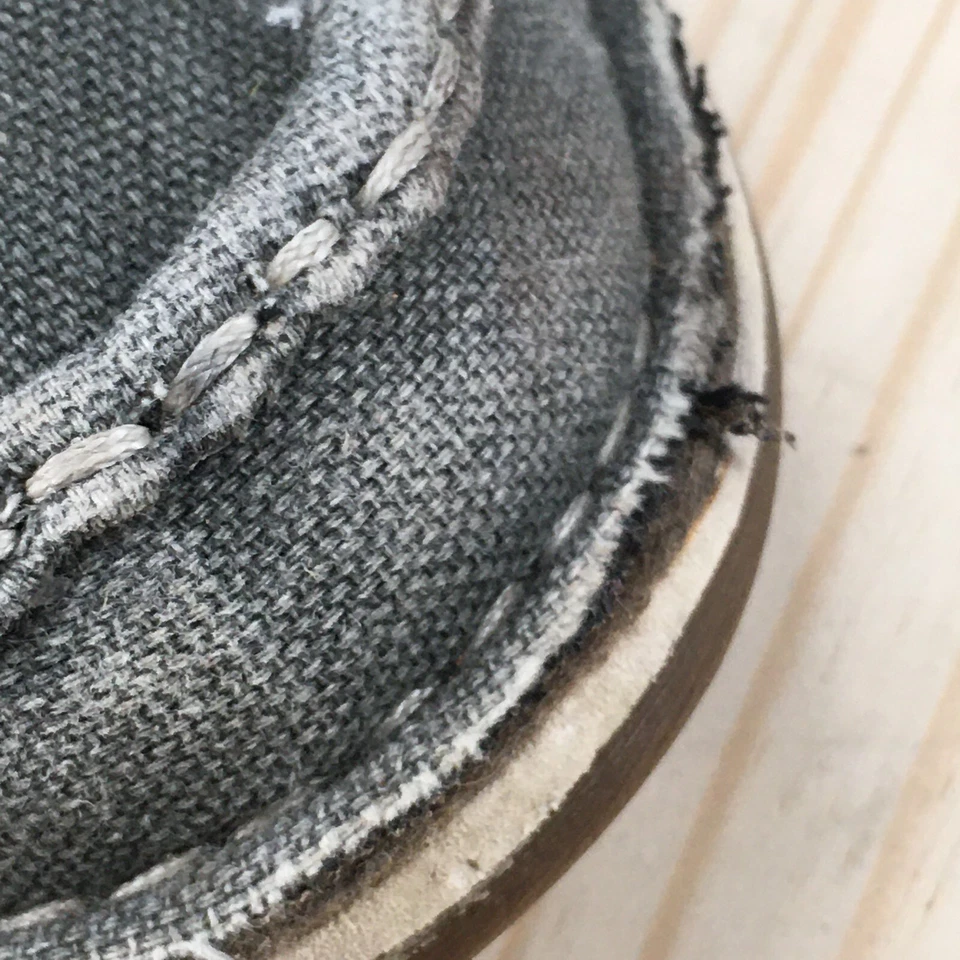 Margaritaville 鞋 男式 10.5 Santa Cruz Moc Toe 乐福鞋 运动鞋 灰色 一脚蹬 — 第 4/4 张图片