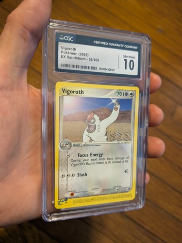 Vigoroth graded CGC 10 for sale on eBay