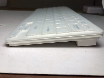 White Wireless Keyboard and Mouse for Apple iMac 20 Zoll Aluminium