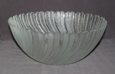 Arcoroc Glass Co. SEABREEZE Crystal Large Deep Salad Bowl