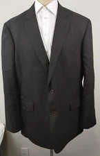 Brooks Brothers Regent Mens Brown 2 Button Sport Coat Size 49 L