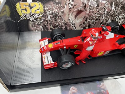 Hot Wheels Ferrari F2001 SPA Francorchamps M. Schumacher 52th win