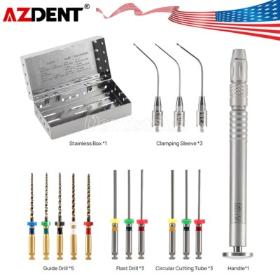 Dental Broken File Extractor Endodontic Root Canal Files Removal System Kit Endo
