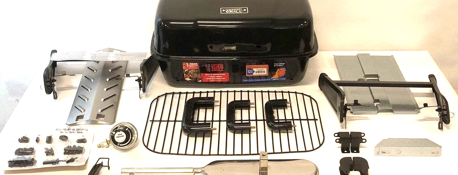 New EXPERT GRILL Portable Gas Grill, Travel Cooking BBQ, camping, outdoor