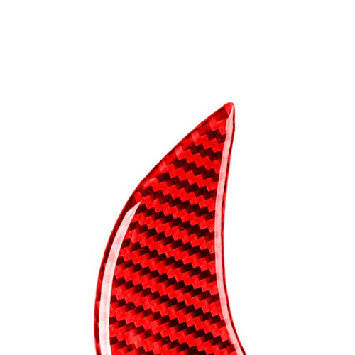 Red Carbon Fiber Steering Wheel Buttons Trim For Subaru Forester 2009-2013 TypeB - Bild 5 von 14