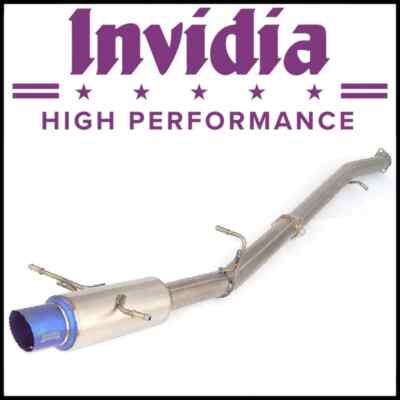 Invidia Titanium Racing Cat-Back Exhaust fits 2002-2007 Subaru Impreza WRX / STI