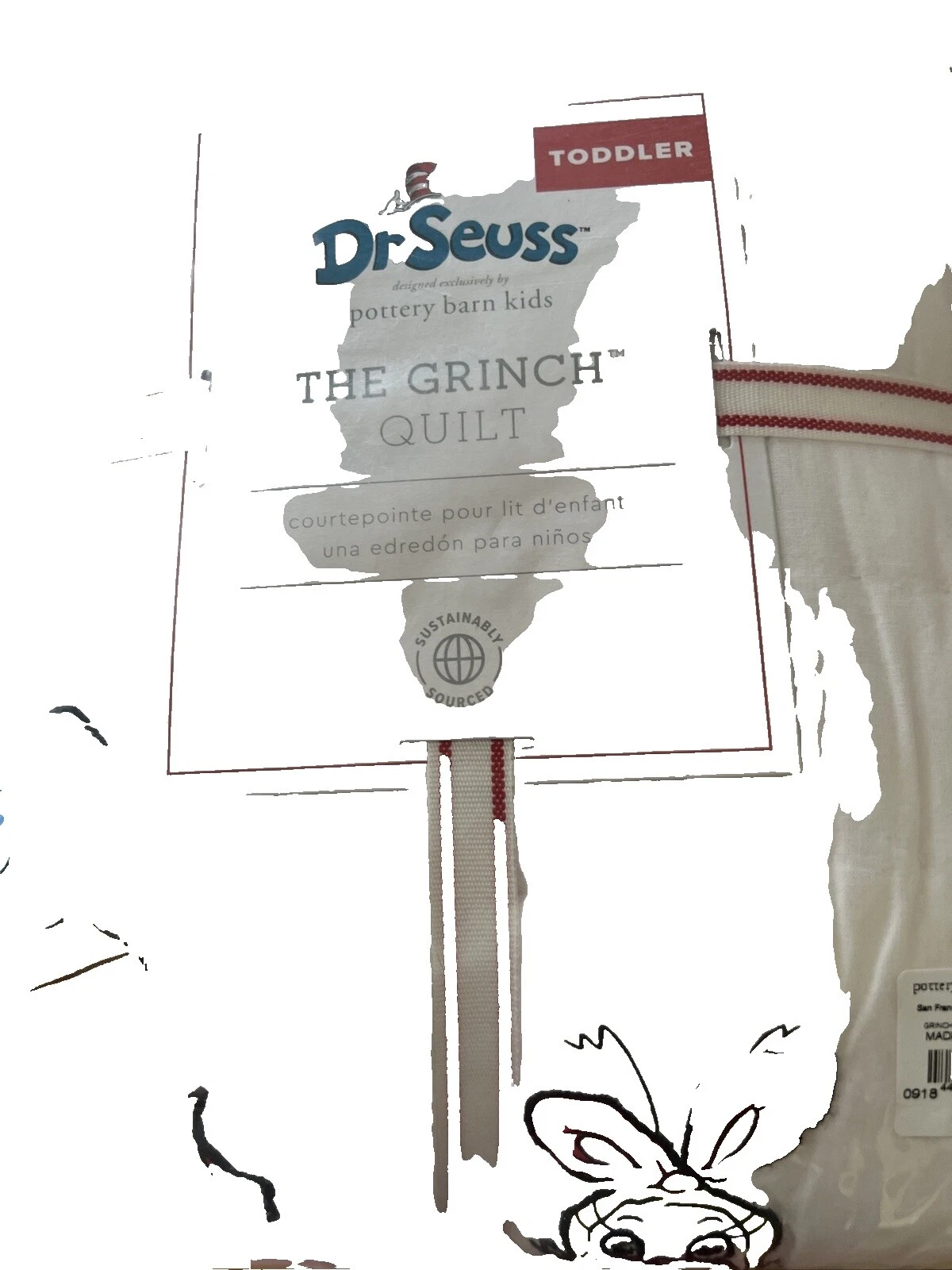 Pottery Barn Kids Dr. Seuss Ropa de cama de vivero