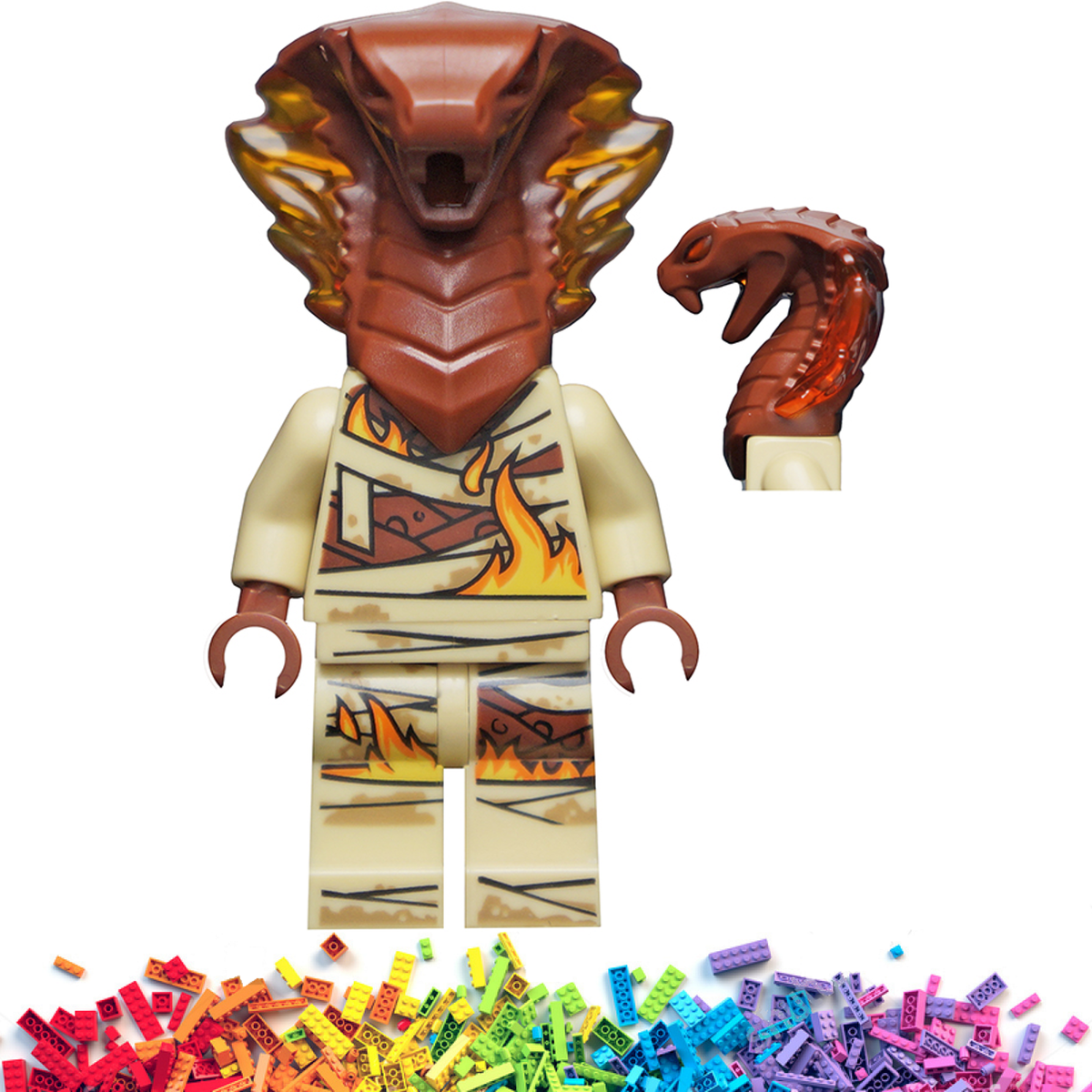 ☀️ New LEGO Ninjago - Pyro Slayer Minifigure From 70677
