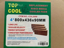 Evaporative Cooler Cooling Pad x 4 For Breezair EM105 ES105 ES125 EXH130 EXQ130