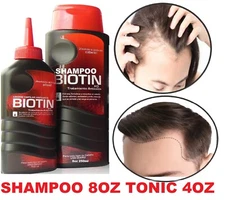 1 Biotin Shampoo 255 ml and 1 biotin lotion 120 ml for Thinning Hair