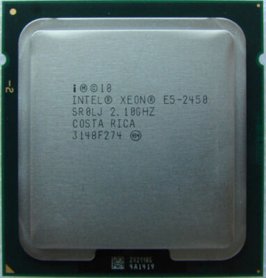 INTEL SR0LJ XEON 8-CORE E5-2450 2.1GHZ 20MB CACHE 8.0GT/S max turbo 2.90Ghz 95W