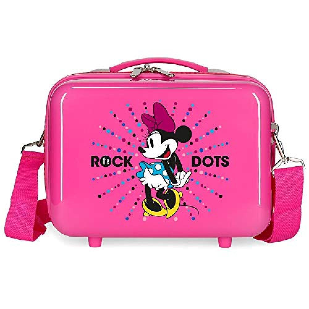 (TG. 29x21x15) Disney (DIYL9) Minnie Sunny Day Infantil, Rosa - NUOVO